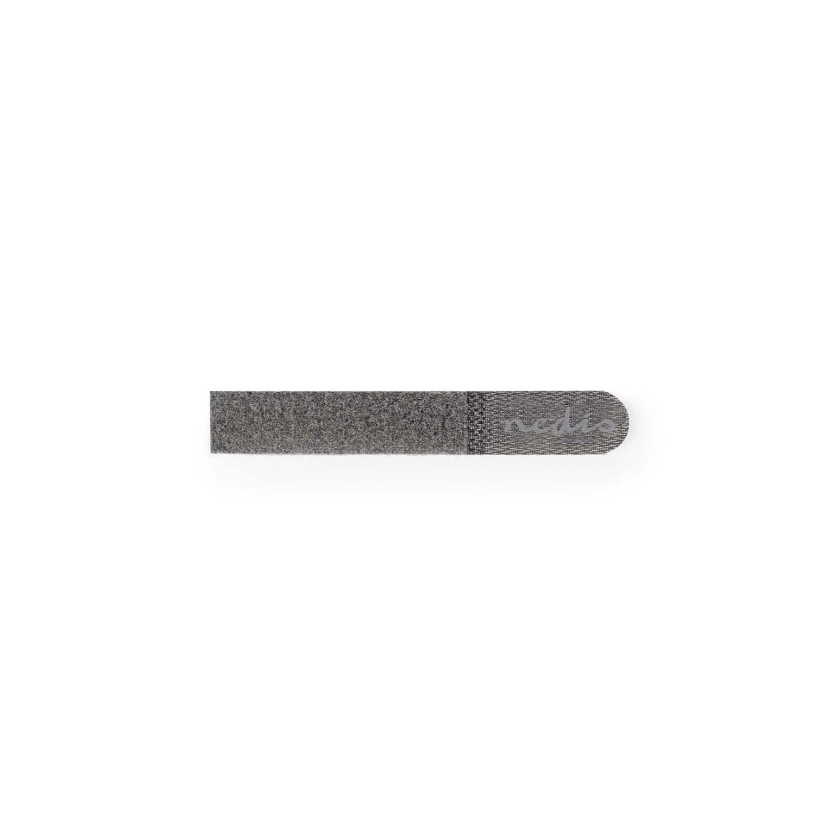 Nedis Hook og Loop Cable Binder | Plastpose | Grå | 10 stk