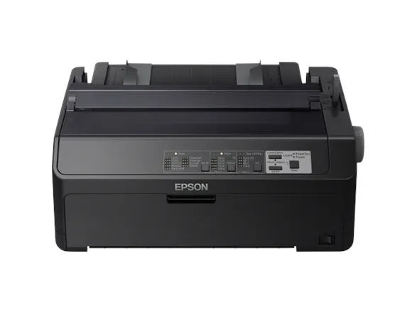 Epson LQ 590IIN - Printer - S/H - dot-matrix - Rulle (21,6 cm), JIS B4, 254 mm (bredde) - 360 x 180 dpi - 24 pin - op til 584 tegn/sek. - parallel, USB 2.0, LAN, seriel