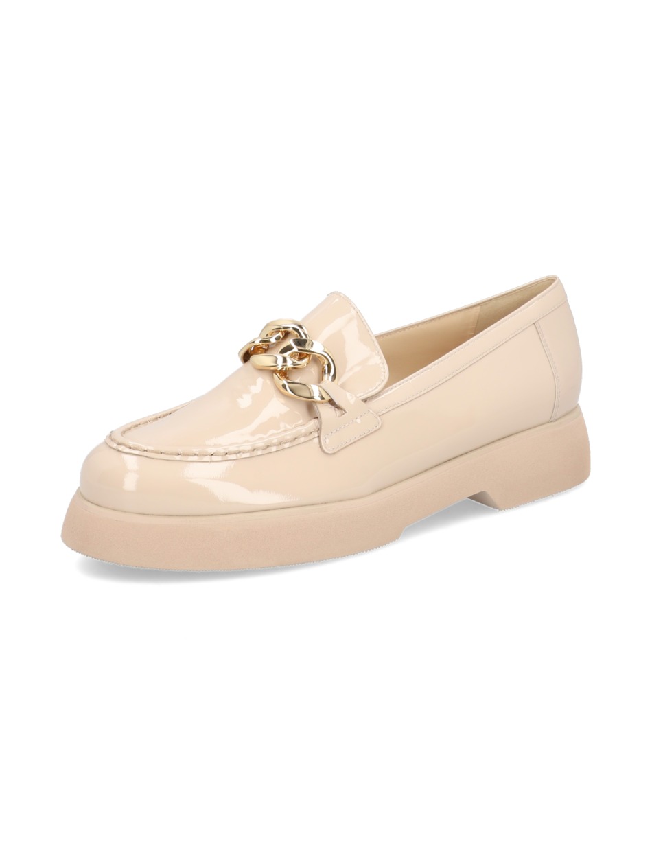 Lackleder Slipper