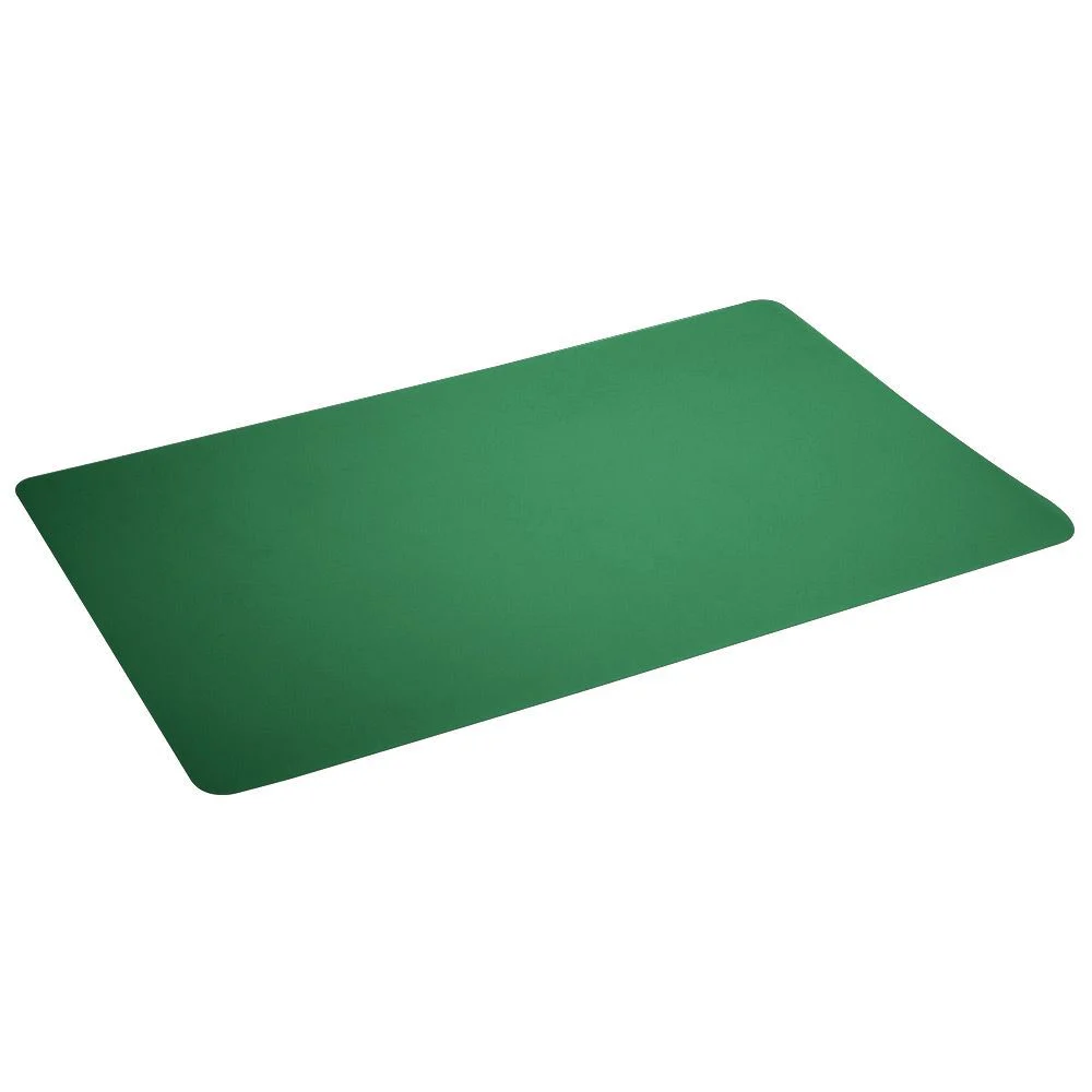 Set de table plastique vert clair uni 43,5x28,5cm
