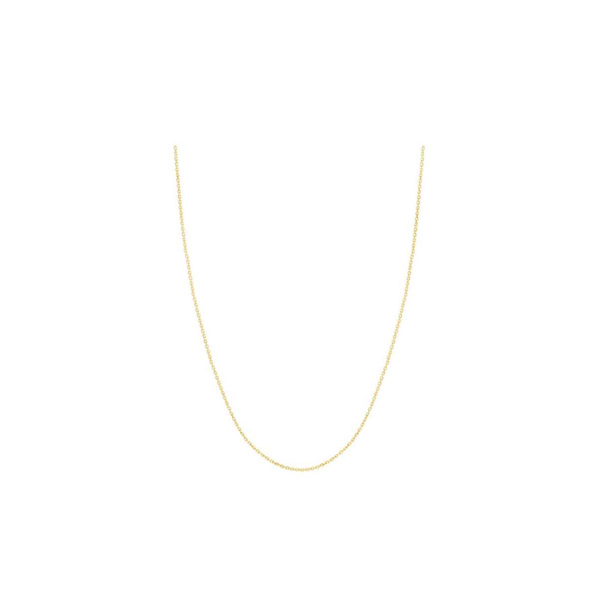 Chaine forçat fine - Or 9 carats