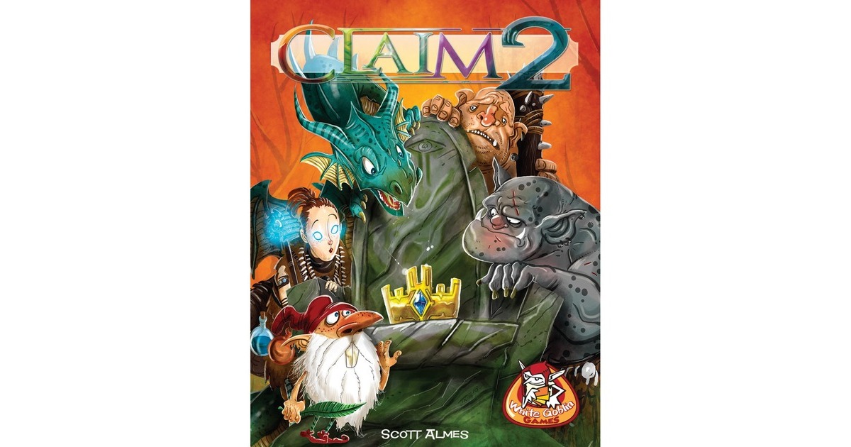 White Goblin GamesClaim 2 Kaartspel  (Nederlands, 2 spelers, 25 minuten, Vanaf 10 jaar)
