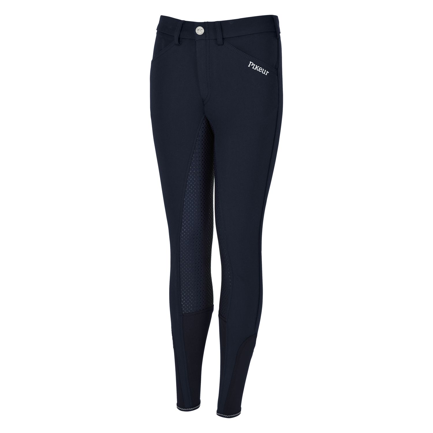 PIKEUR Kinderreithose Braddy Grip - nightblue