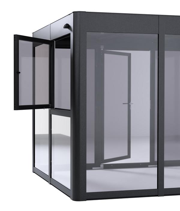 SunElements Fenster anthrazit-metallic,