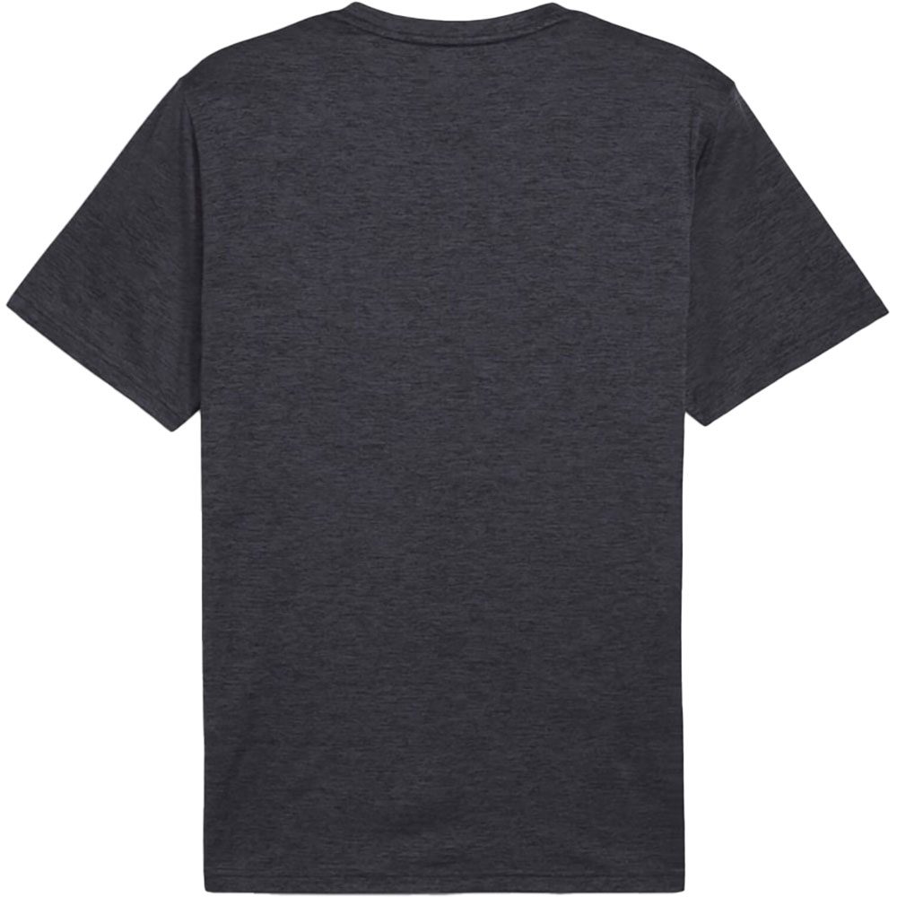 Puma M Tad Essential Heather Cat T-Shirt Herren galactic gray heather
