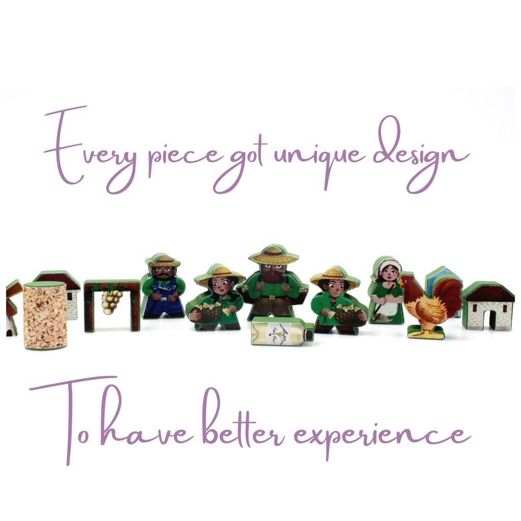Viticulture - Set d'autocollants