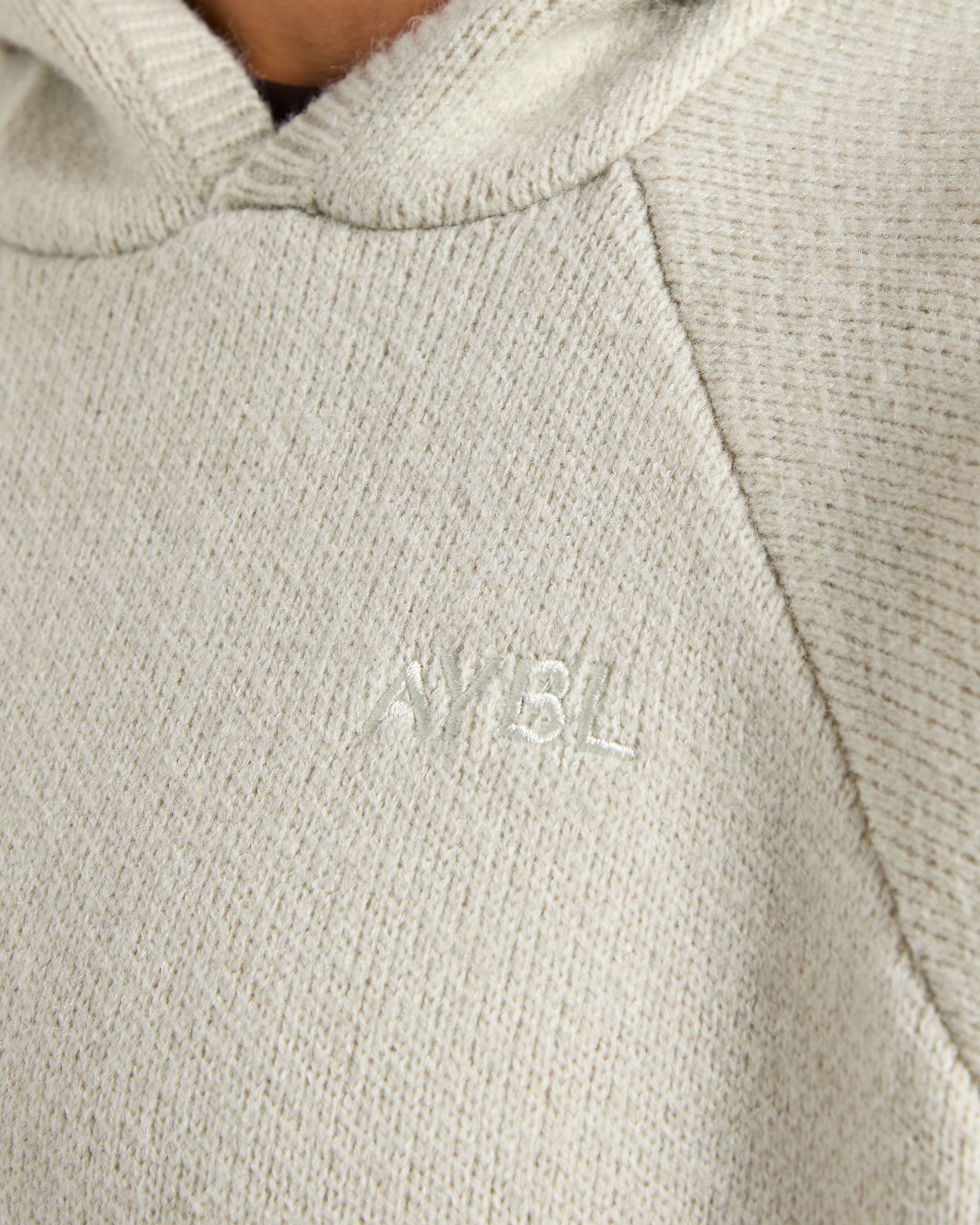 Soft Oversized Knitted Hoodie