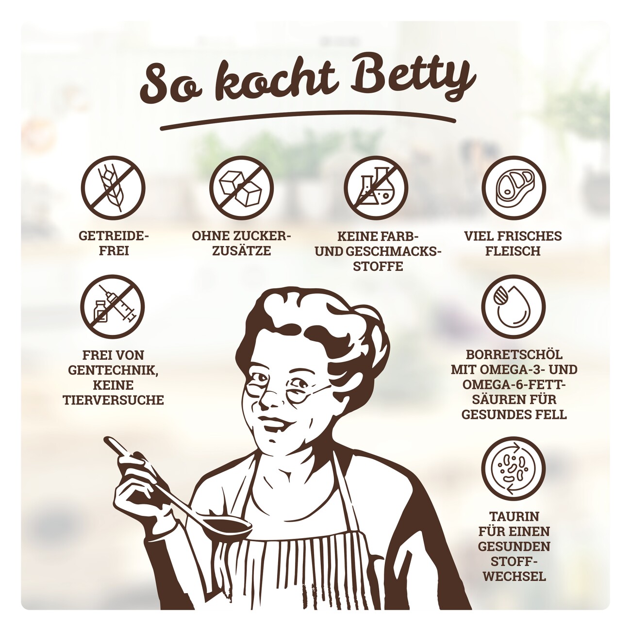 Betty's Landhausküche Trockenfutter Kaninchen pur 300 g