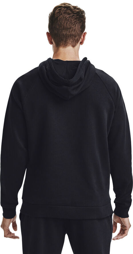 Under Armour Rival Fleece Big Logo hættetrøje Sort
