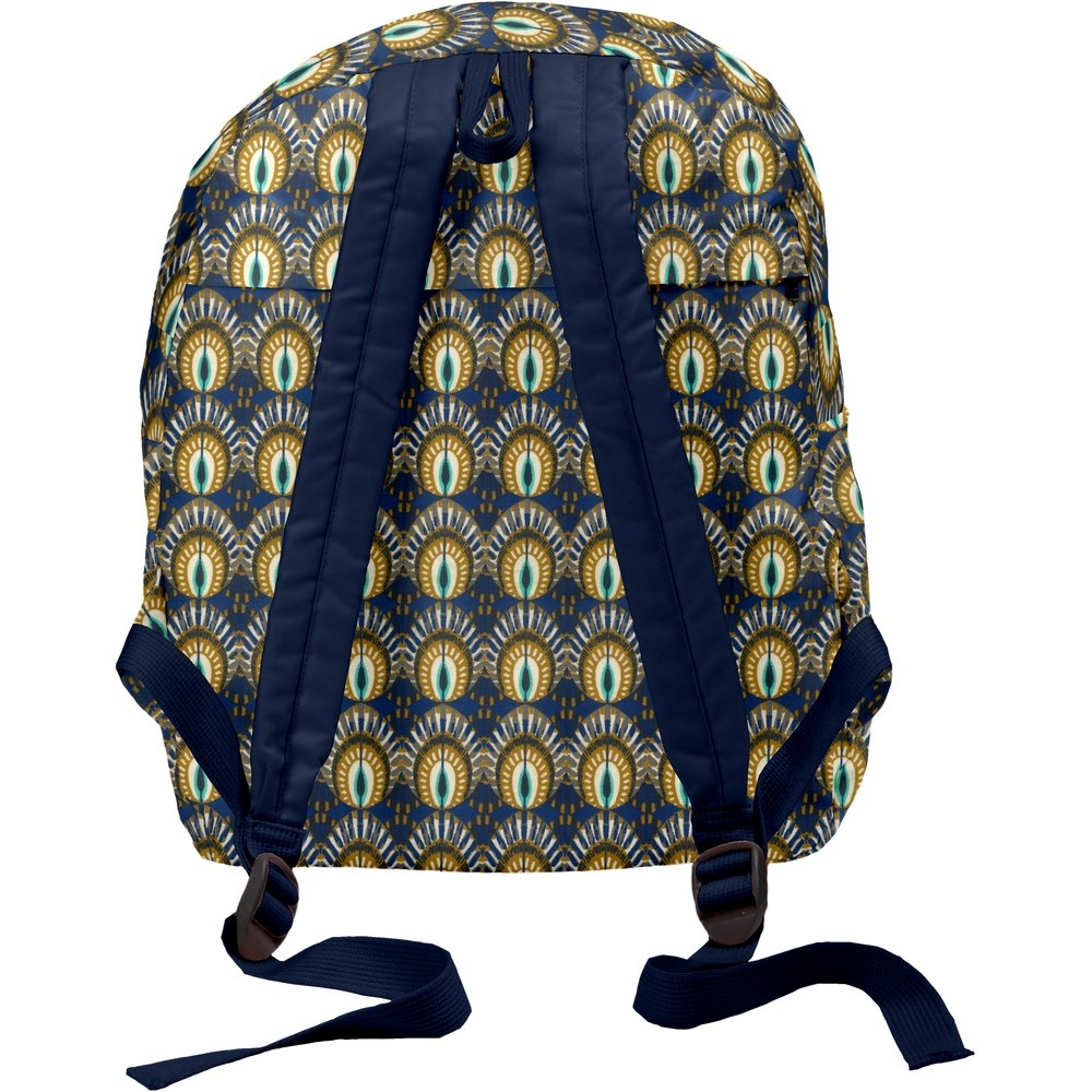 Sac À Dos Pliable Plumes De Paon