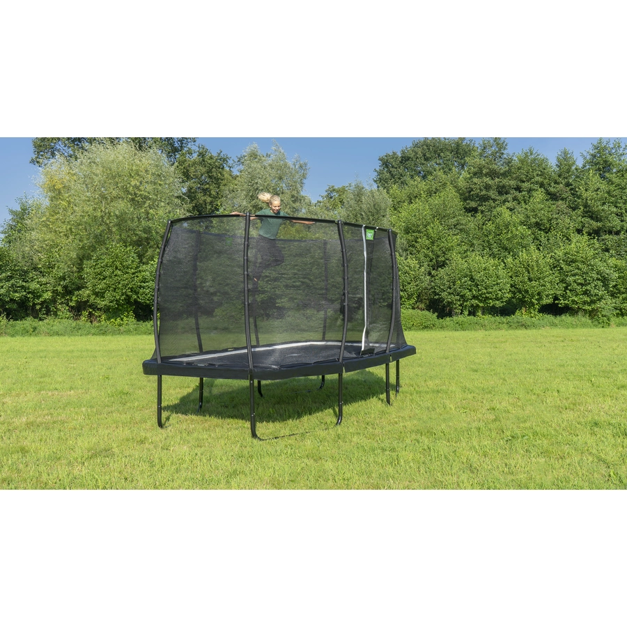 EXIT Allure Classic Trampolin 244 x 427 cm, schwarz