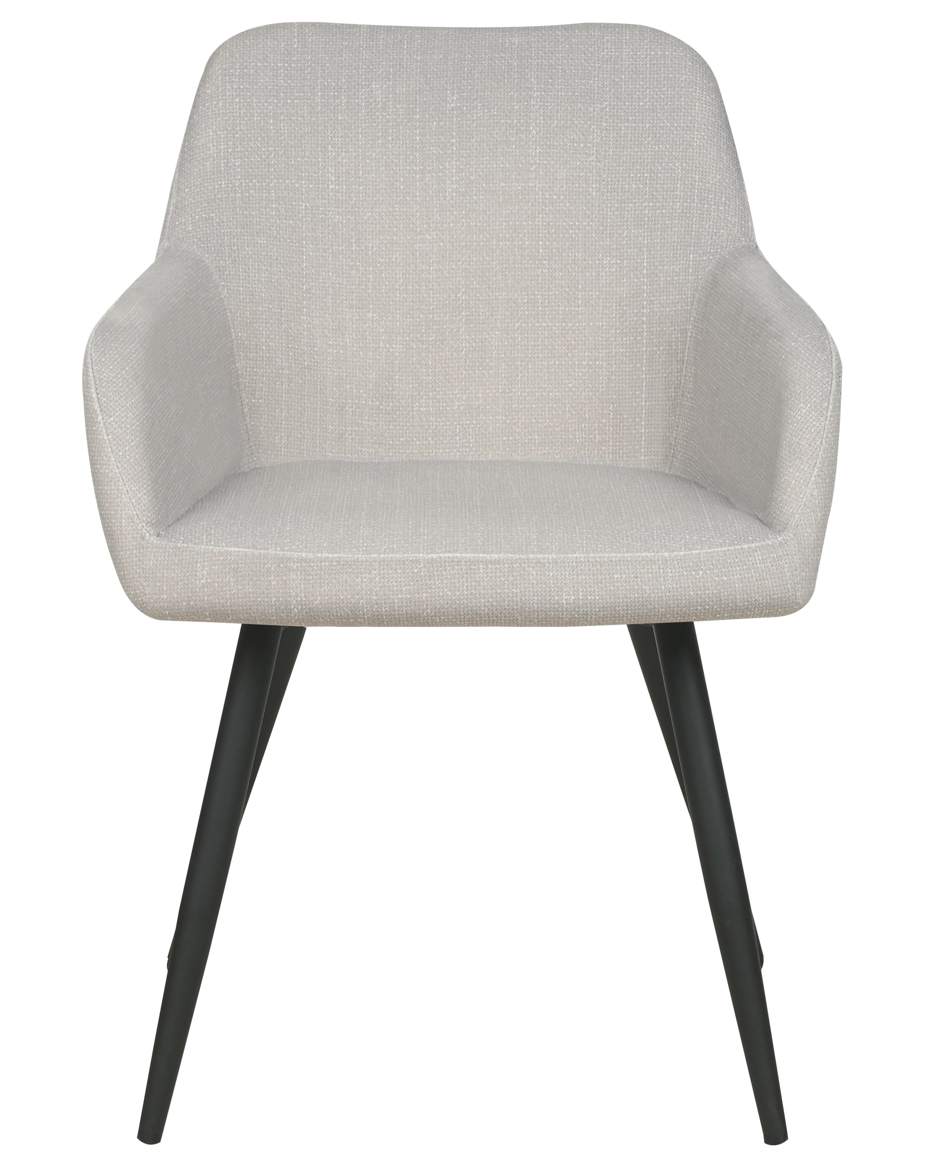 Set van 2 eetkamerstoelen CASMALIA Fluweel Taupe