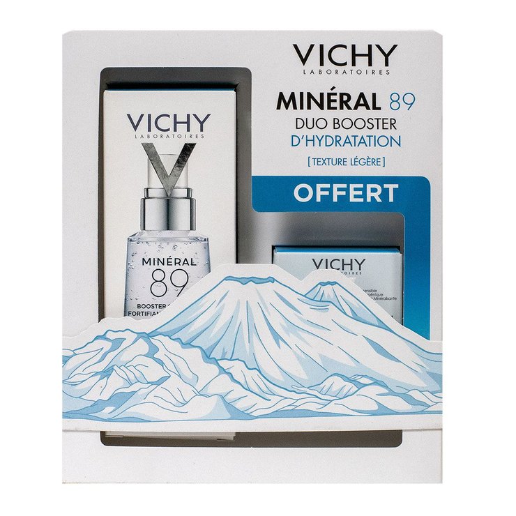 Coffret Mineral 89 peau sèche 50ml et Aqualia Thermal 15ml