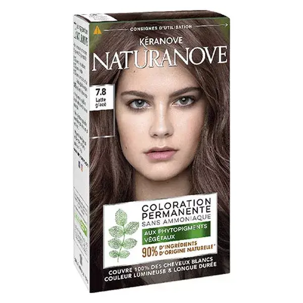 Kéranove Naturanove Coloration Permanente n°7,8 Latte Glacé