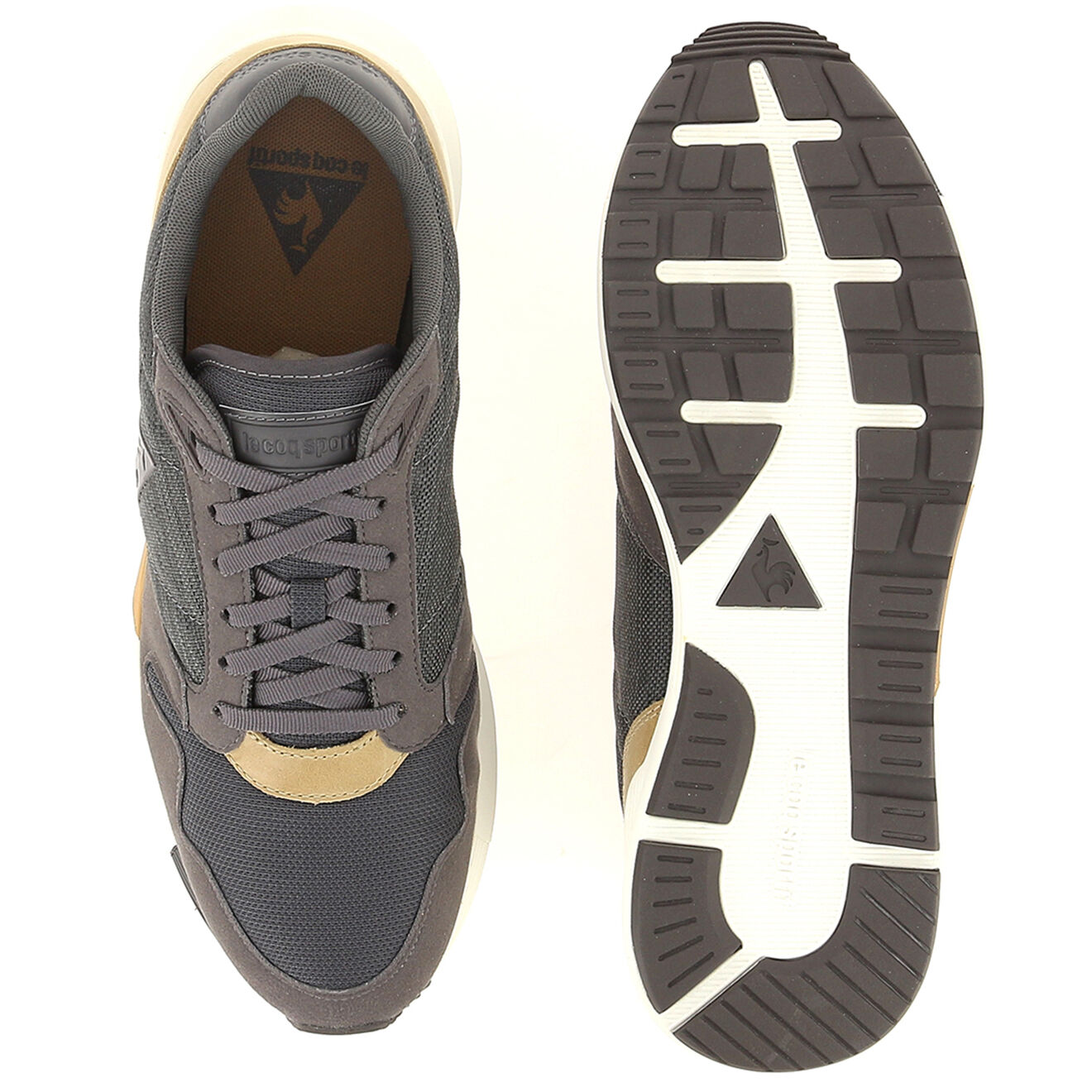 Le Coq Sportif Baskets Omega Craft grises