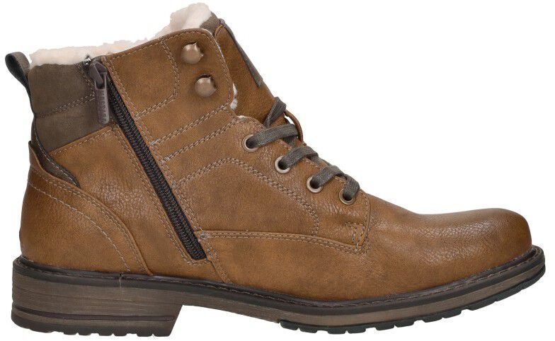 Mustang Heren veterschoenen cognac