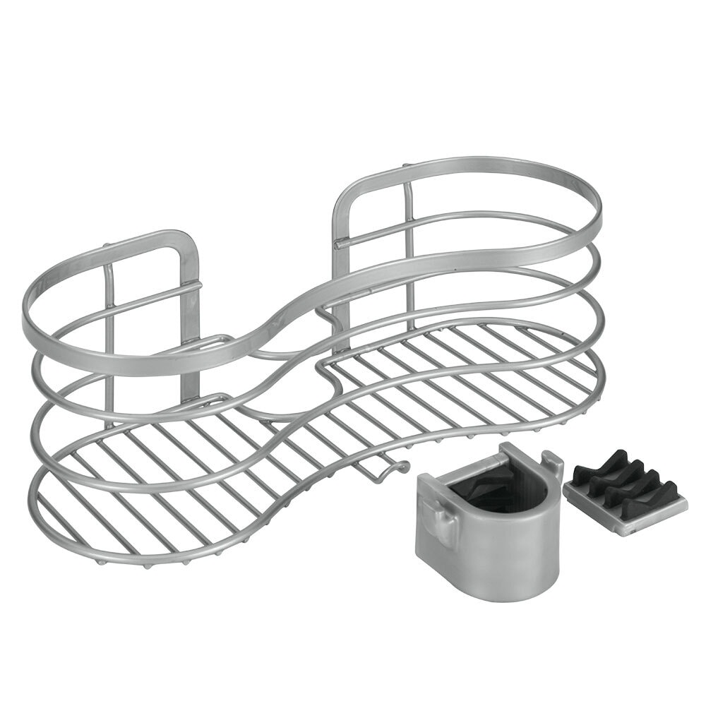 metaltex Duschablage Viva 29x12x11 cm silber