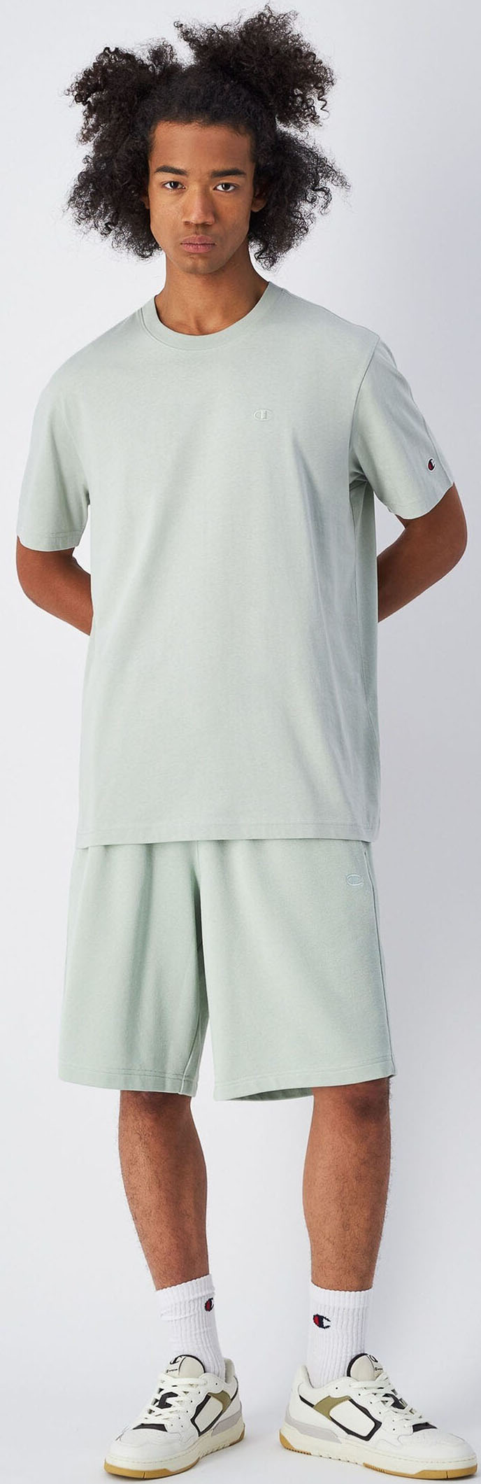 Tonal Authentic Long Bermuda Shorts Herre Clever Sage