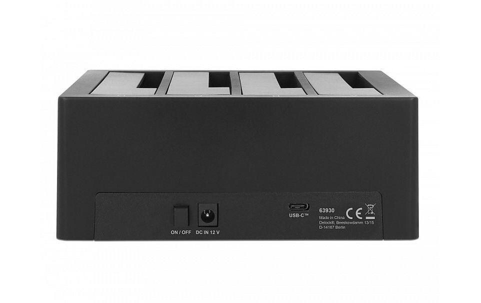 Dockingsstation 63930 für 4x SATA HDD / SSD<br>Dockingstation für vier 2,5