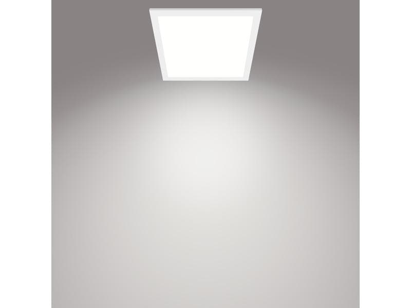 Philips Deckenleuchte Touch SceneSwitch 12 W, 4000 K, Weiss Quadratische LED-Leuchte mit Lichtanpassung