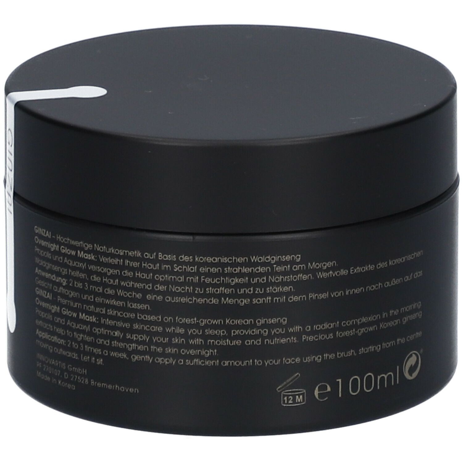 GINZAI Overnight Gesichtsmaske