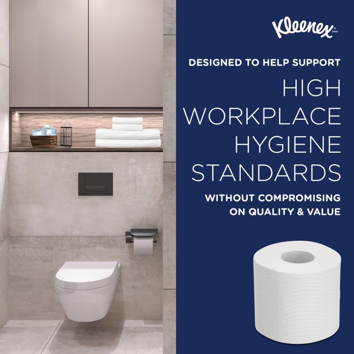Kleenex 72st toiletpapier 8459 3-laags toiletpapier wit (8459)