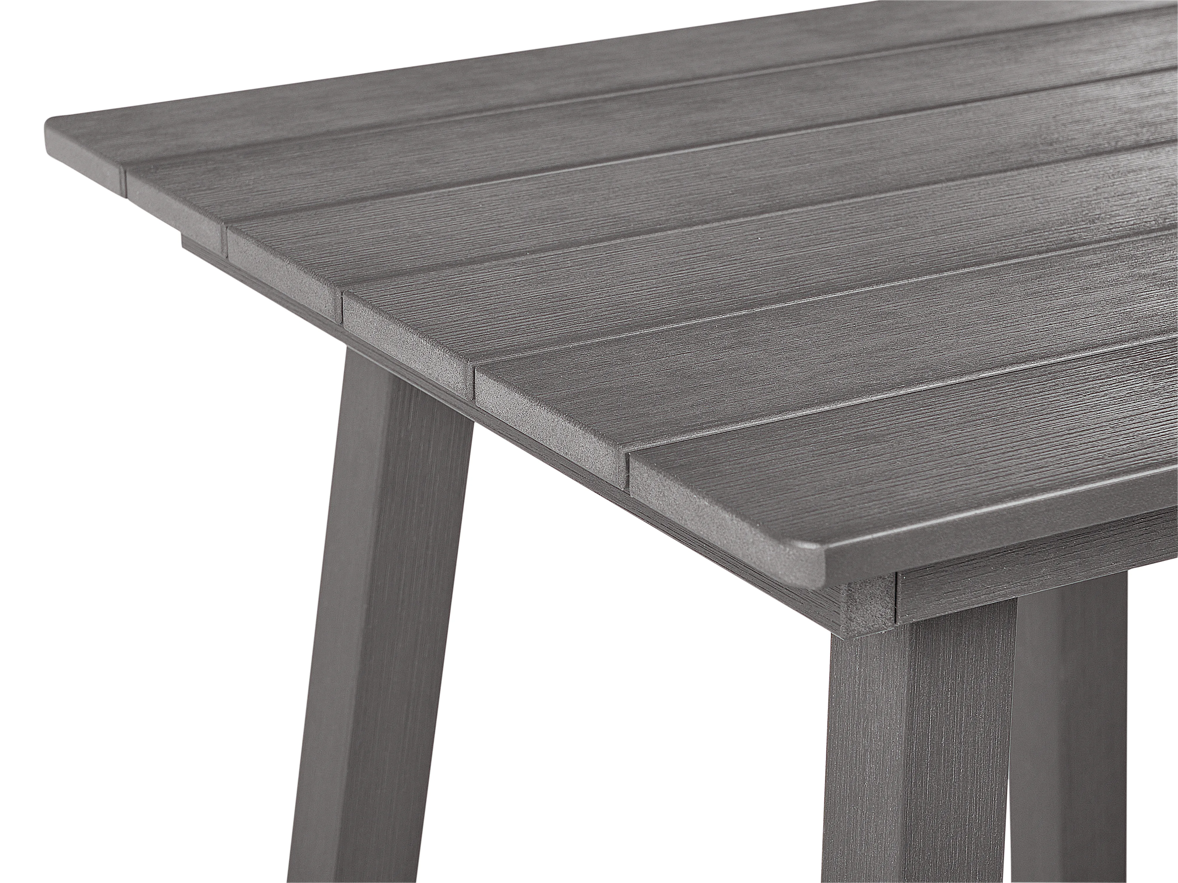 Tuin bartafel ADIRONDACK 60 cm 59 cm Synthetisch materiaal Donkergrijs