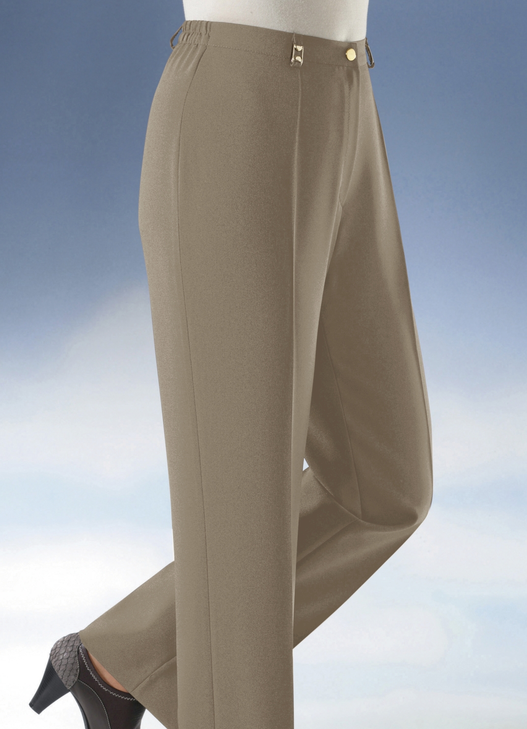 Hose mit weiterem Bundumfang in 9 Farben