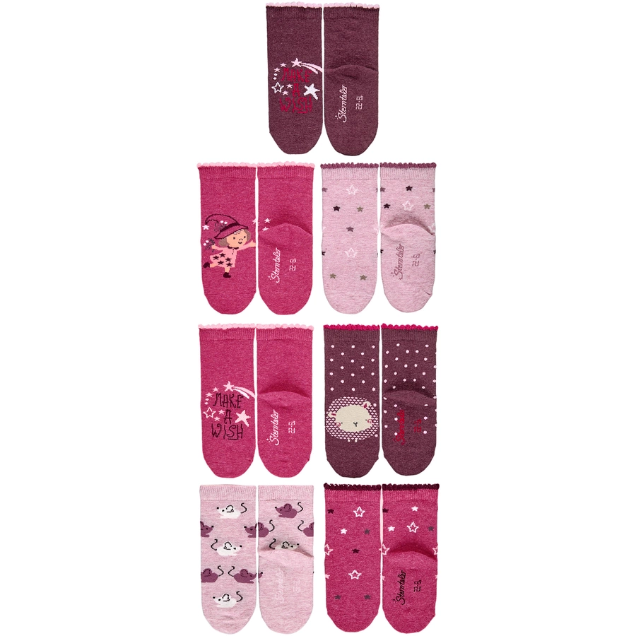 Sterntaler Söckchen 7er-Pack pink