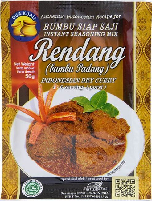 Dua Kuali Bumbu Rendang 50g