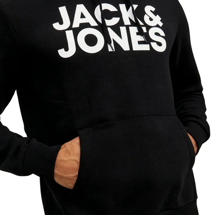 Jack & Jones Essentials Corp Logo Hoodie Heren