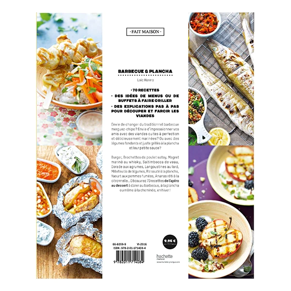 Livre Fait Maison barbecue & planchas Hachette pratique