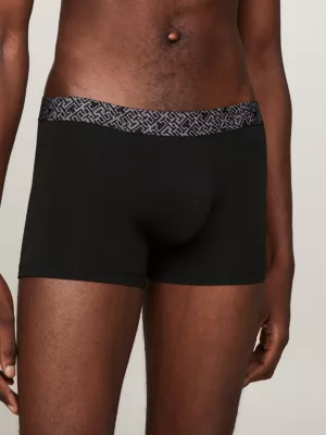 Pacote com 3 Cuecas Boxer com Monograma TH na Cintura