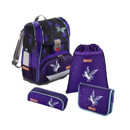 Step by Step Schulranzen-Set LIGHT 2 Pegasus Dream 4-teilig