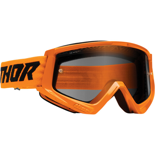 Thor Motocross - Masque Combat Sand Racer Orange fluo / Noir