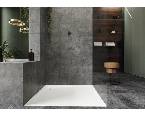 KALDEWEI SUPERPLAN CLASSIC 390-1 douchebak, 90 x 90 x 2,5 cm, alpinewit glanzend, 446900010001