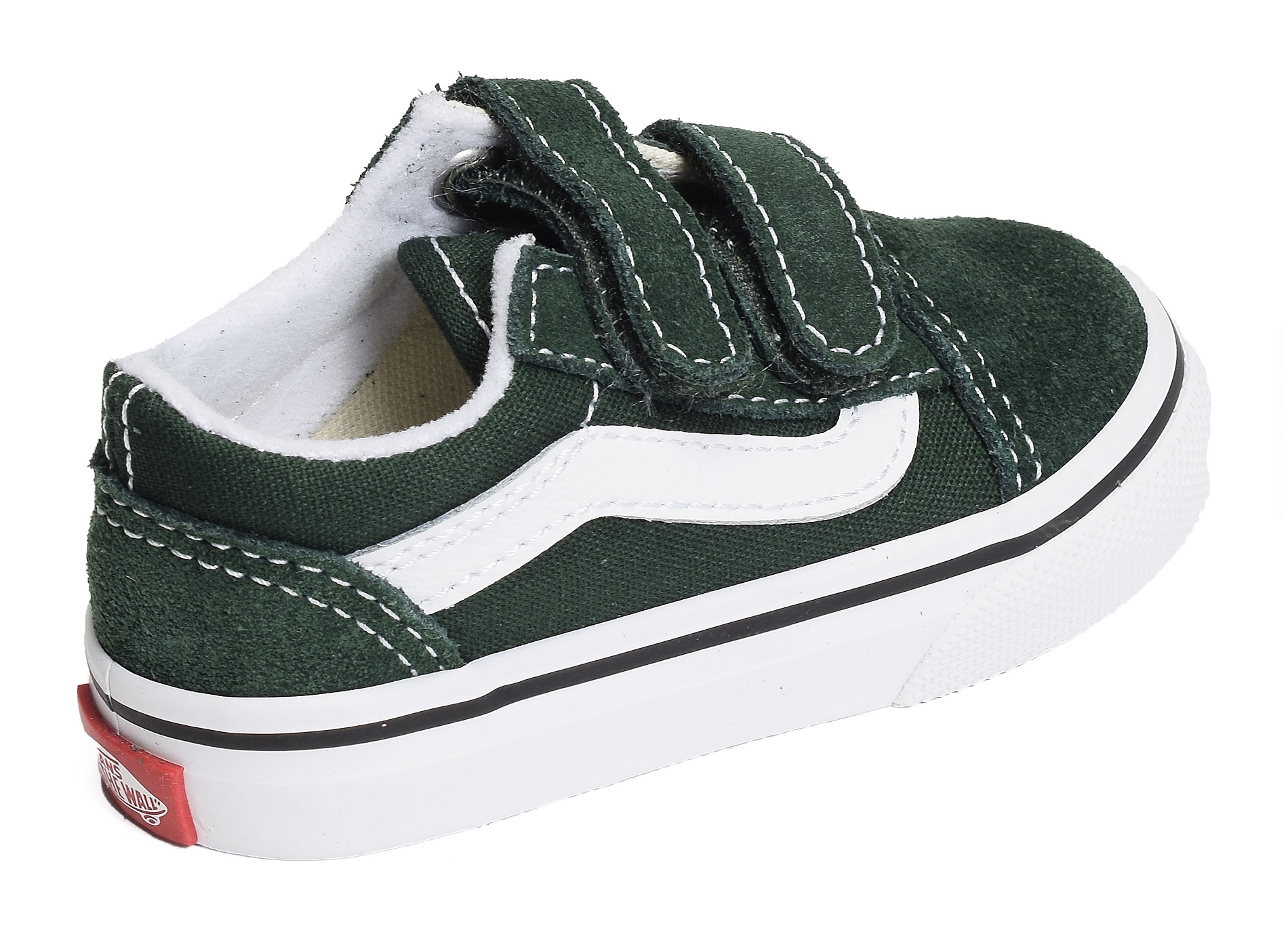 Td old skool vert blanc