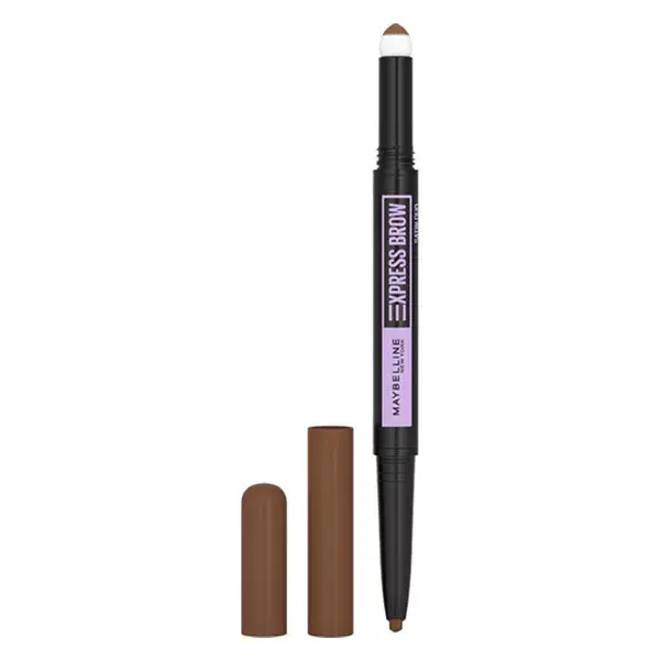 Lápis para Sobrancelhas Maybelline New York Express Brow Duo nº 02 Castanho Claro
