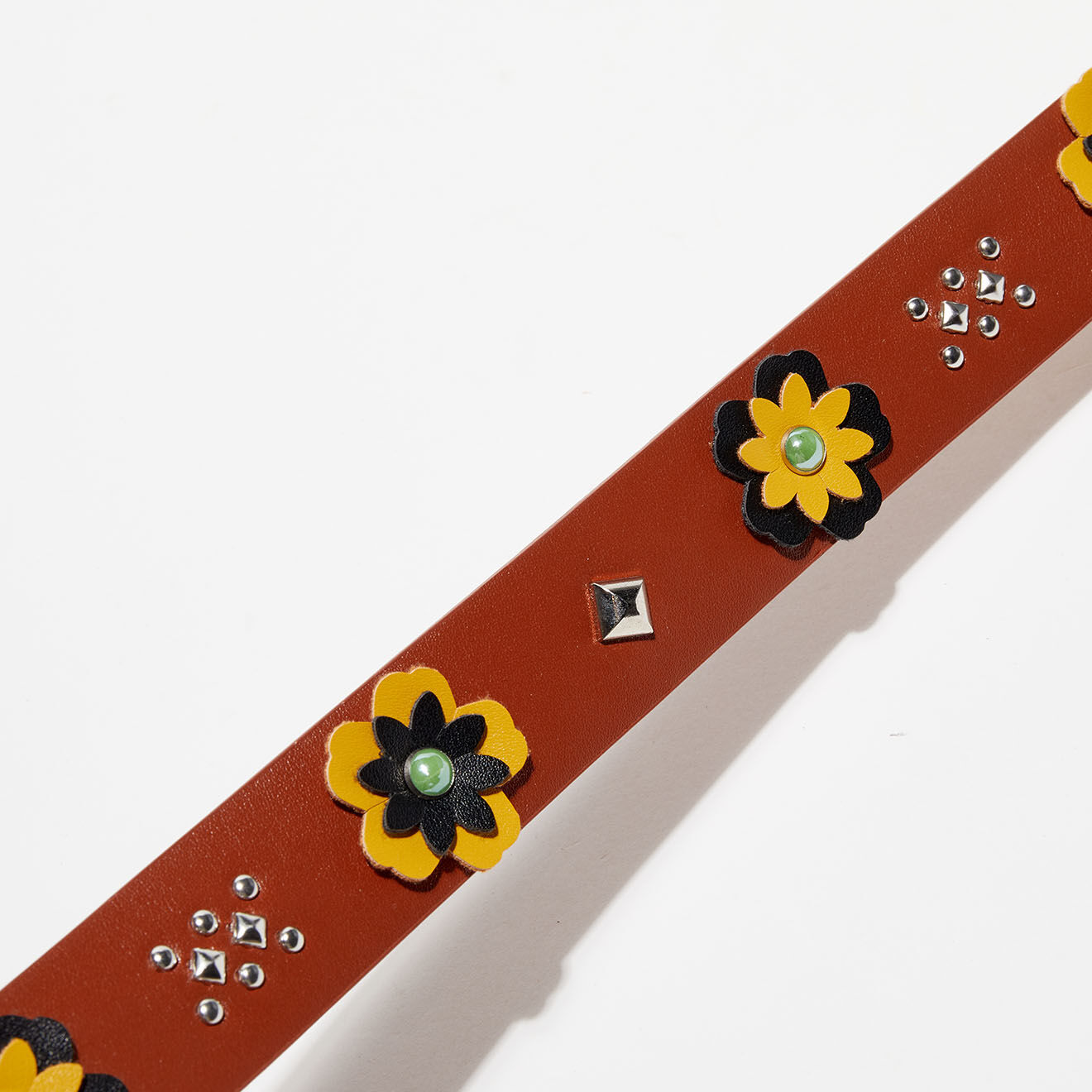 Wild Ceinture en Cuir Marge marron