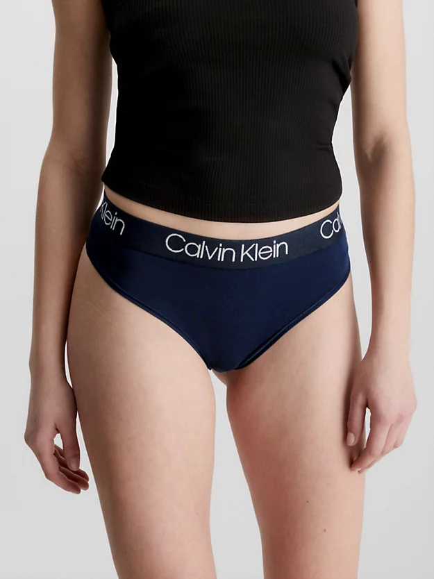 Conjunto com 3 Calcinhas Fio Dental de Cintura Alta - Body