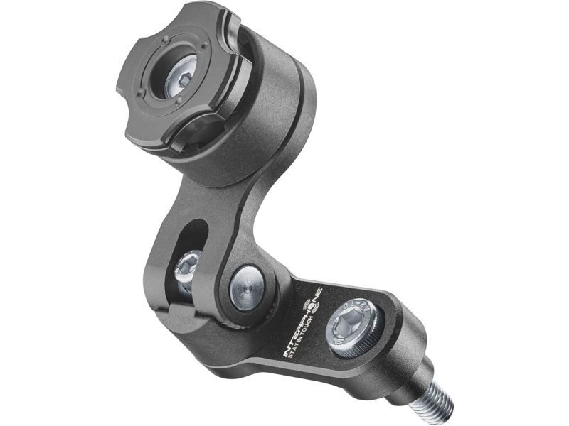 Barclamp QuikLox Motorrad Lenkerklemmen Smartphone Halterung (SMQUIKLOXBARCLAMP) - Schwarz