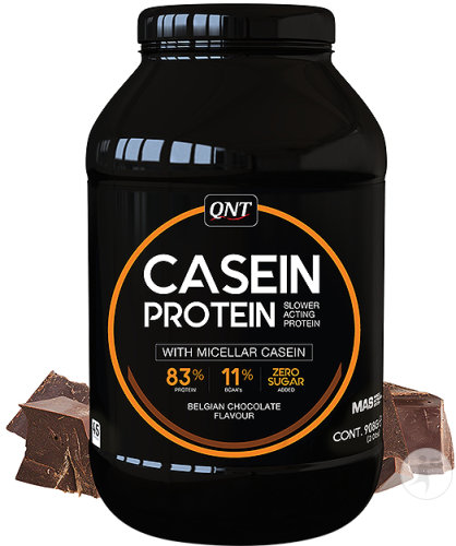 QNT Casein Protein Arôme Chocolate Pot 908g