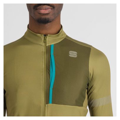 Maillot Manches Longues Sportful Supergiara Thermal Khaki