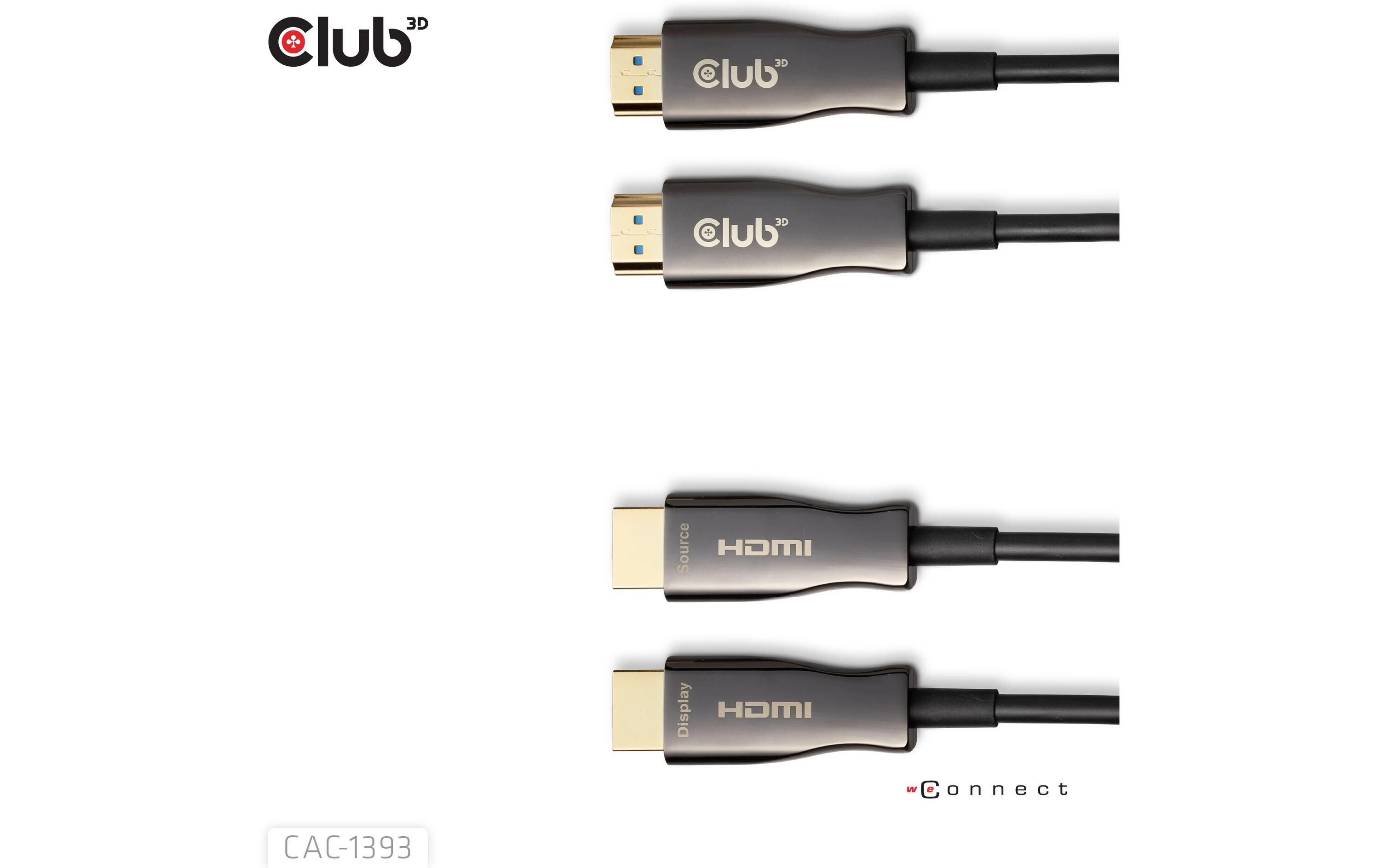 Optisches Kabel CAC-1393 HDMI - HDMI, 50 m<br>Aktive optische Hybrid-HDMI-Hochgeschwindigkeitskabel