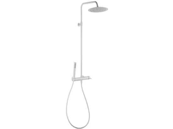 Luisa colonne de douche mécanique blanche - Essebagno