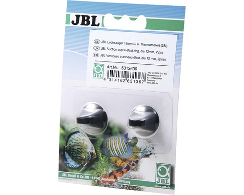 JBL 12 mm zuignappen, 2 stuks
