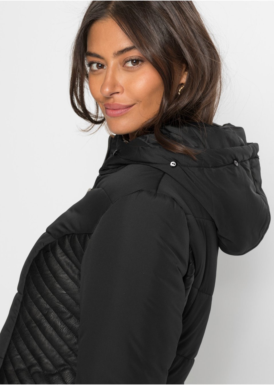 Manteau matelassé en polyester recyclé