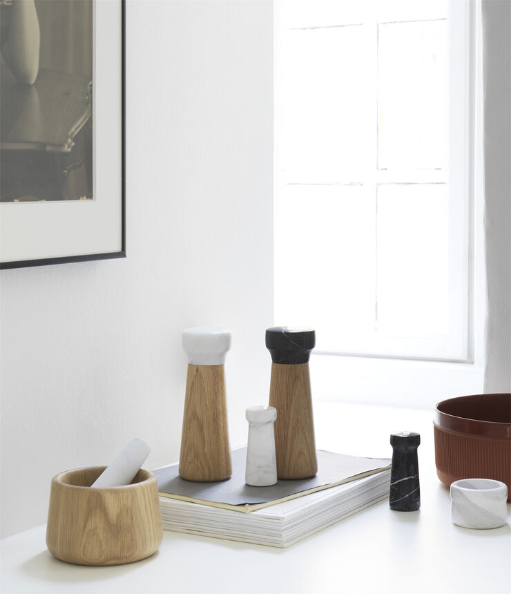 Normann Copenhagen Craft Kværn Salt Hvid Oak/white
