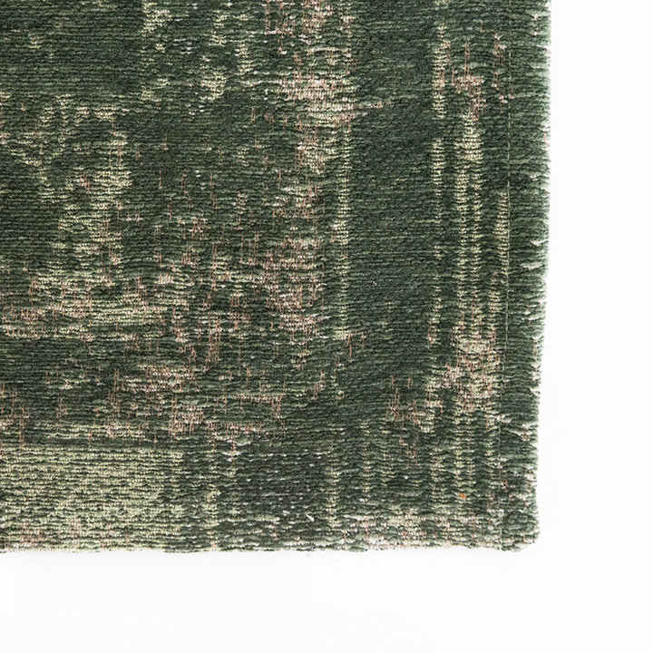 Vintage vloerkleed - Fading World Medaillon Groen 9146