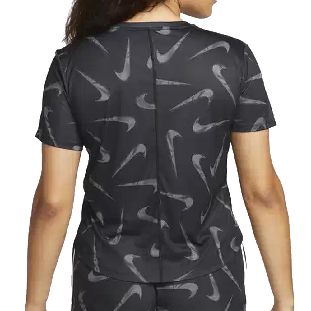 Nike T-shirt Noir Femme Nike Swoosh